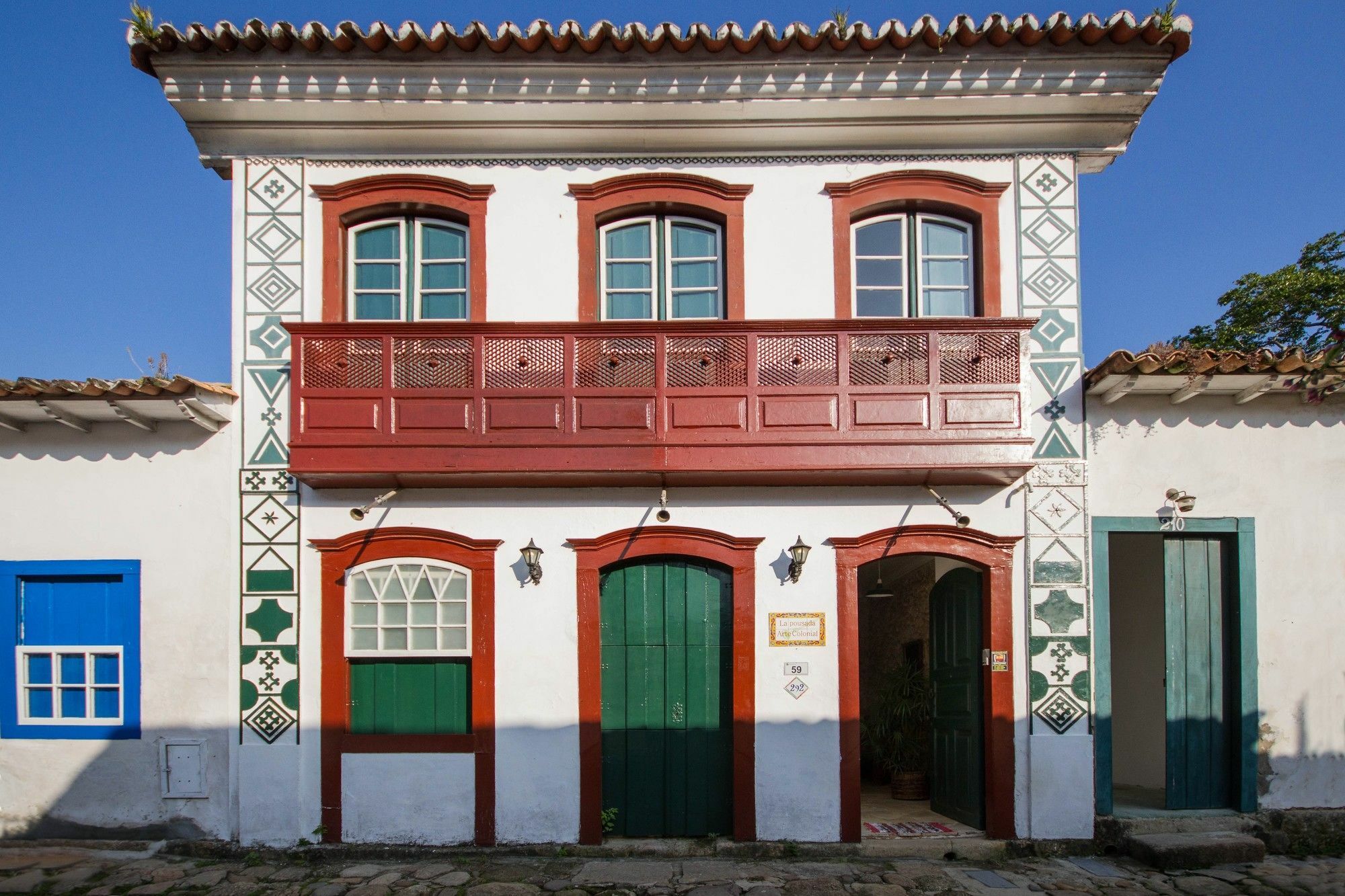 Pousada Arte Colonial - Casarao Historico Do Sec XVIII - Lancha Propria Параті Екстер'єр фото